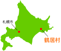 鶴居村 地図